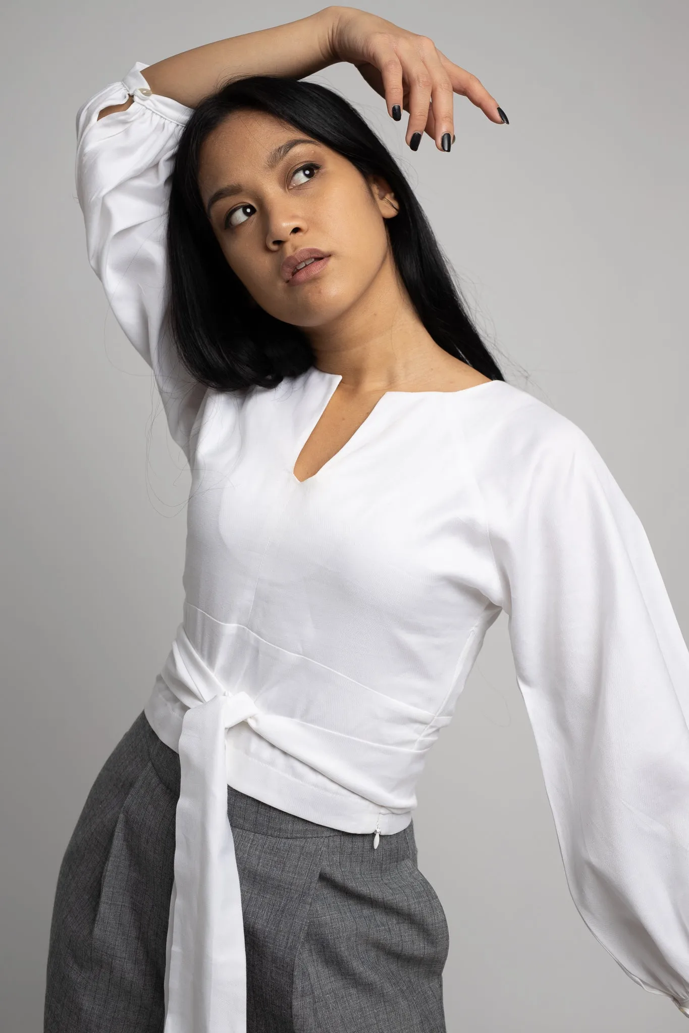 Asmat Wrap Blouse