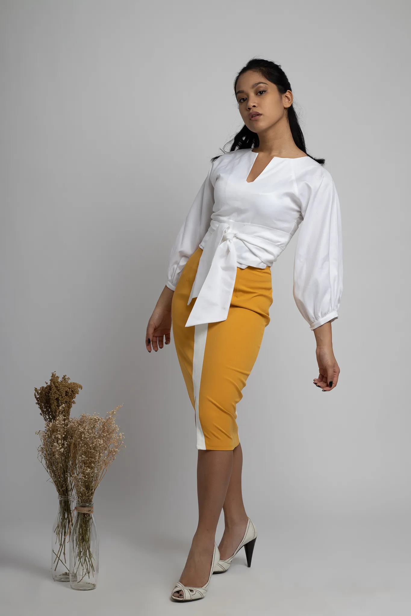 Asmat Wrap Blouse