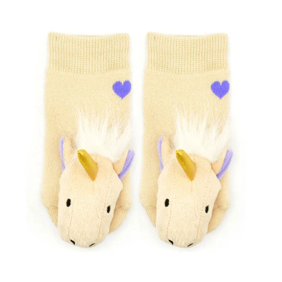 Golden Unicorn Boogie Toes Rattle Socks