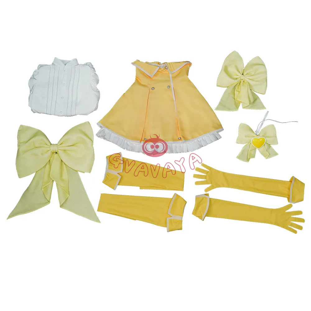 Gvavaya Anime Cosplay Gushing Over Magical Girls Cosplay Hanabishi Haruka/Tenkawa Kaoruko/Minakami Sayo Tres Magia Cosplay Costume