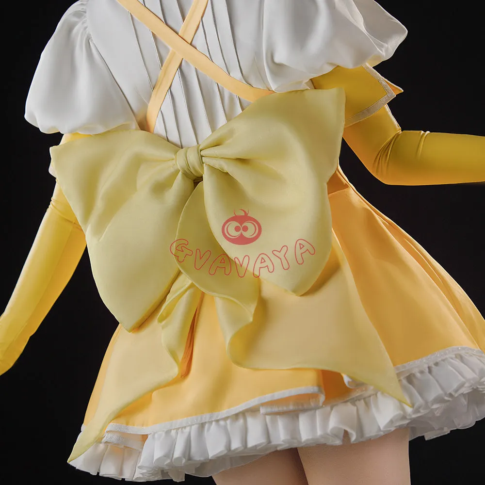 Gvavaya Anime Cosplay Gushing Over Magical Girls Cosplay Hanabishi Haruka/Tenkawa Kaoruko/Minakami Sayo Tres Magia Cosplay Costume