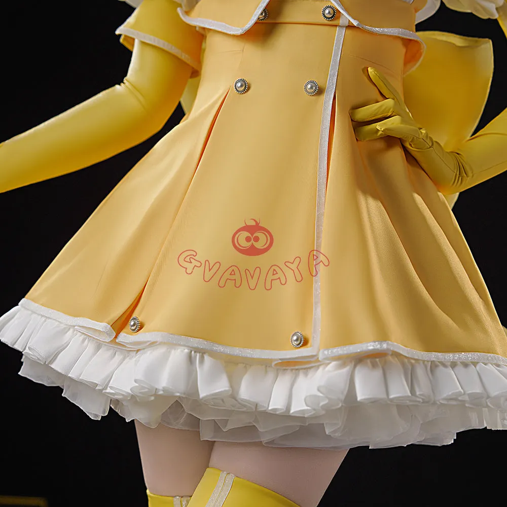 Gvavaya Anime Cosplay Gushing Over Magical Girls Cosplay Hanabishi Haruka/Tenkawa Kaoruko/Minakami Sayo Tres Magia Cosplay Costume