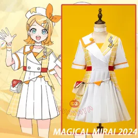 Gvavaya Cosplay V  Cosplay MAGICAL MIRAI 2024 Twins Cosplay Costume Sister Cosplay