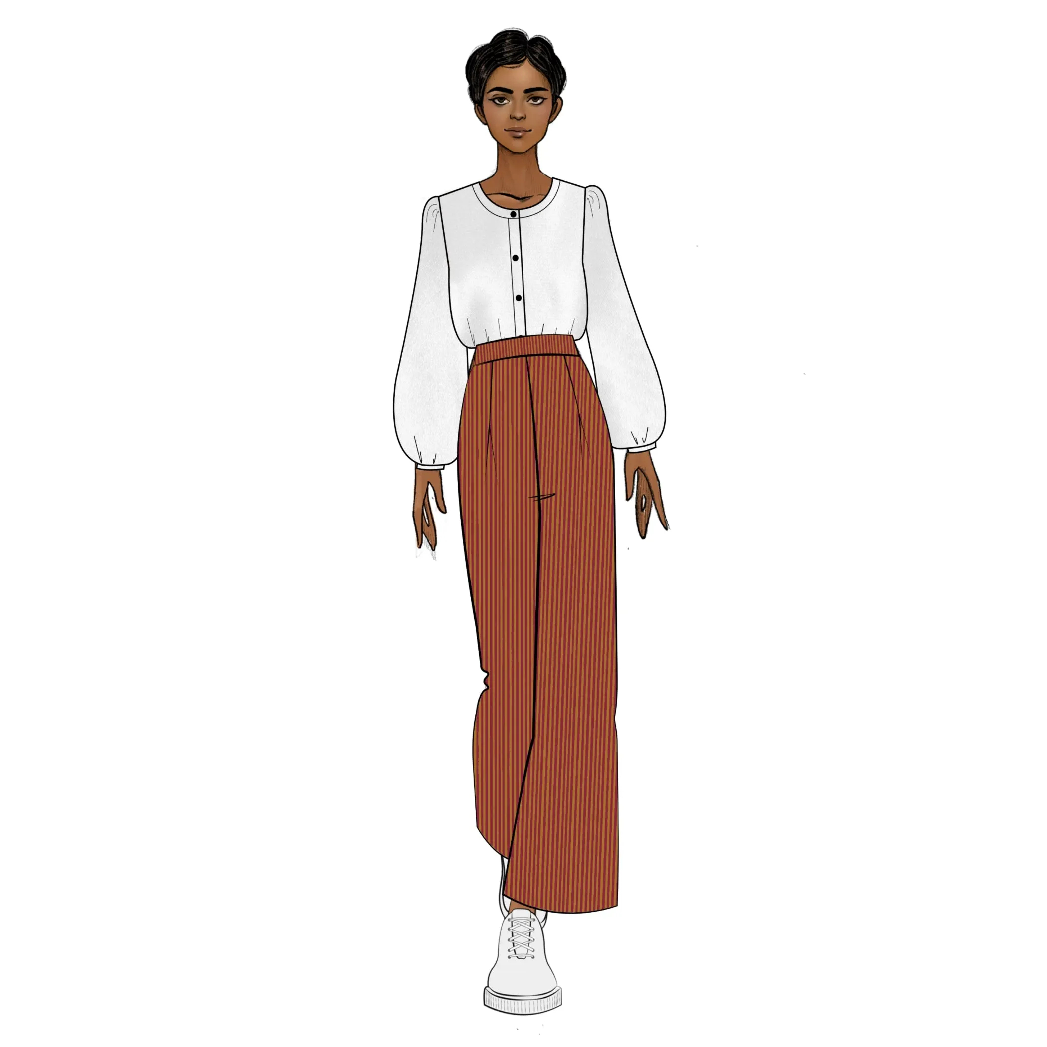 Melon Blouse - Milk