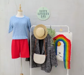 Ruby | Vintage 1970s 1980s Red shorts or culottes