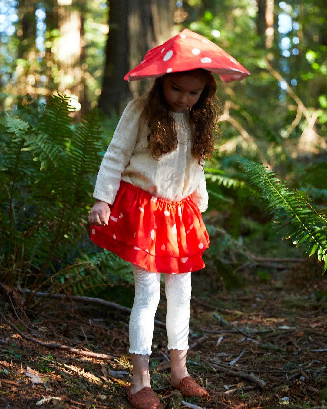 Silk Mushroom Hat