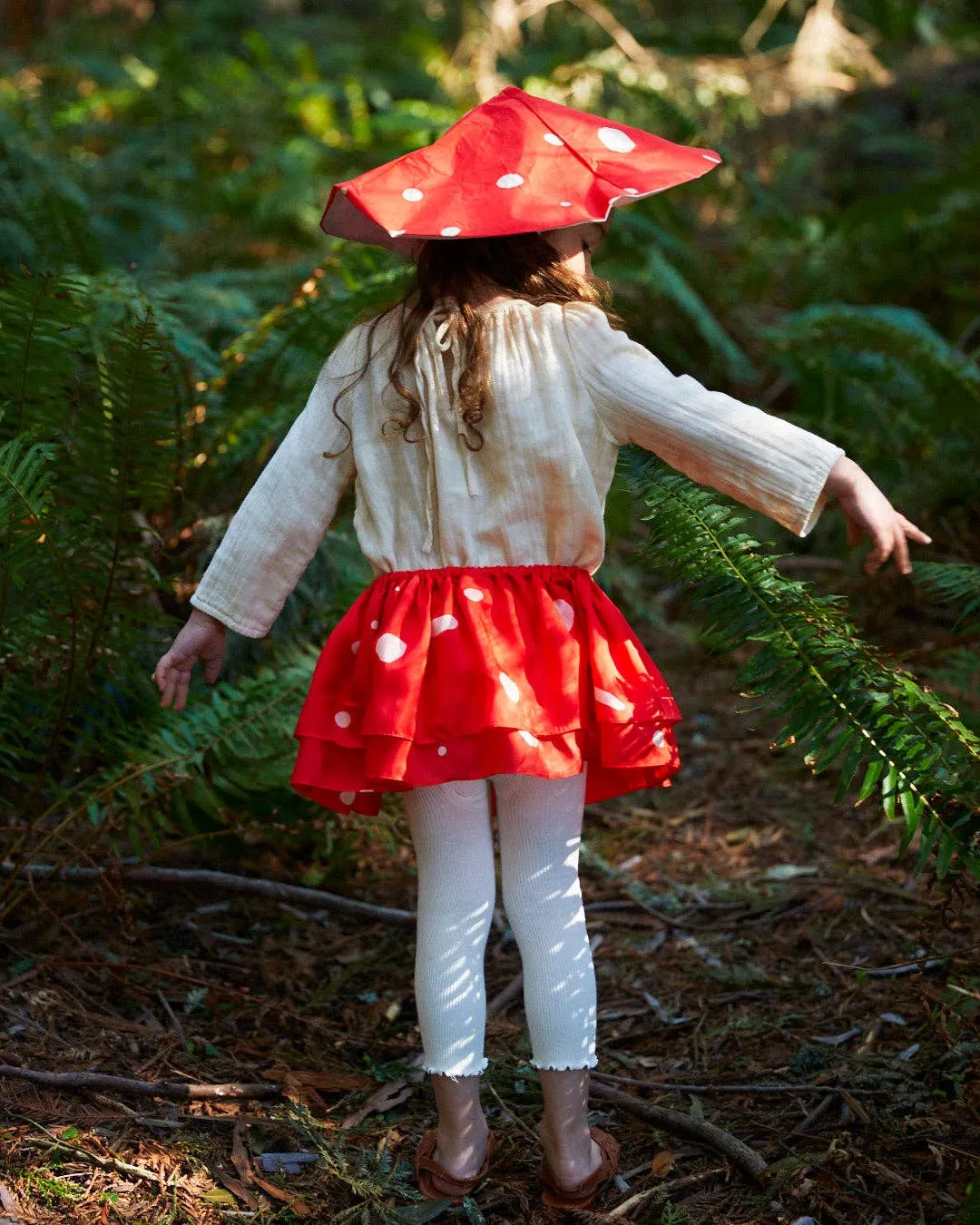 Silk Mushroom Hat