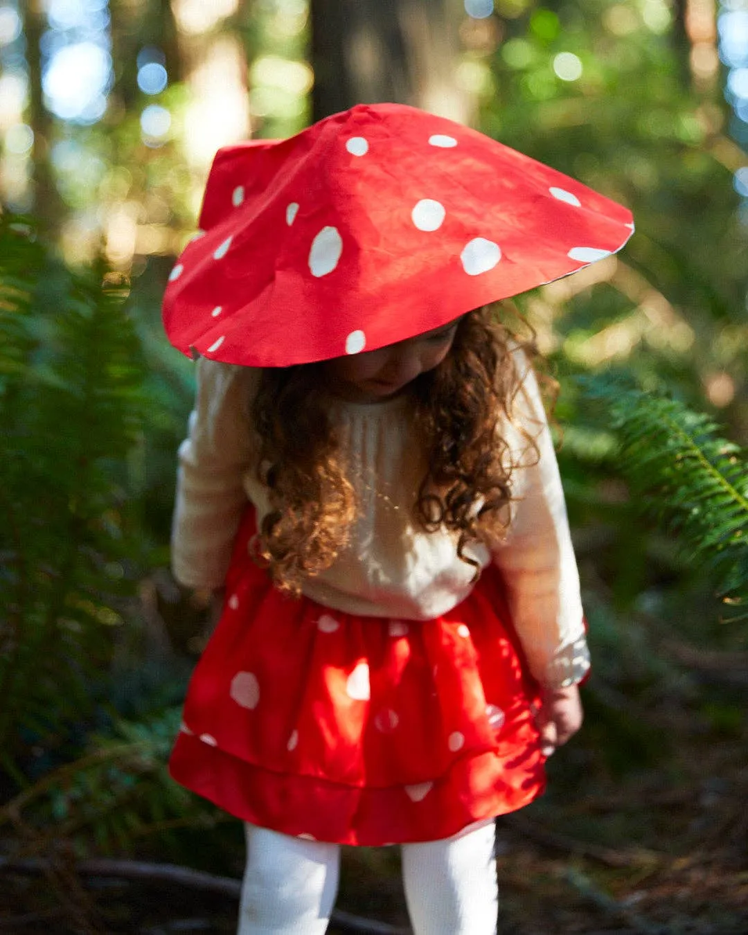 Silk Mushroom Hat