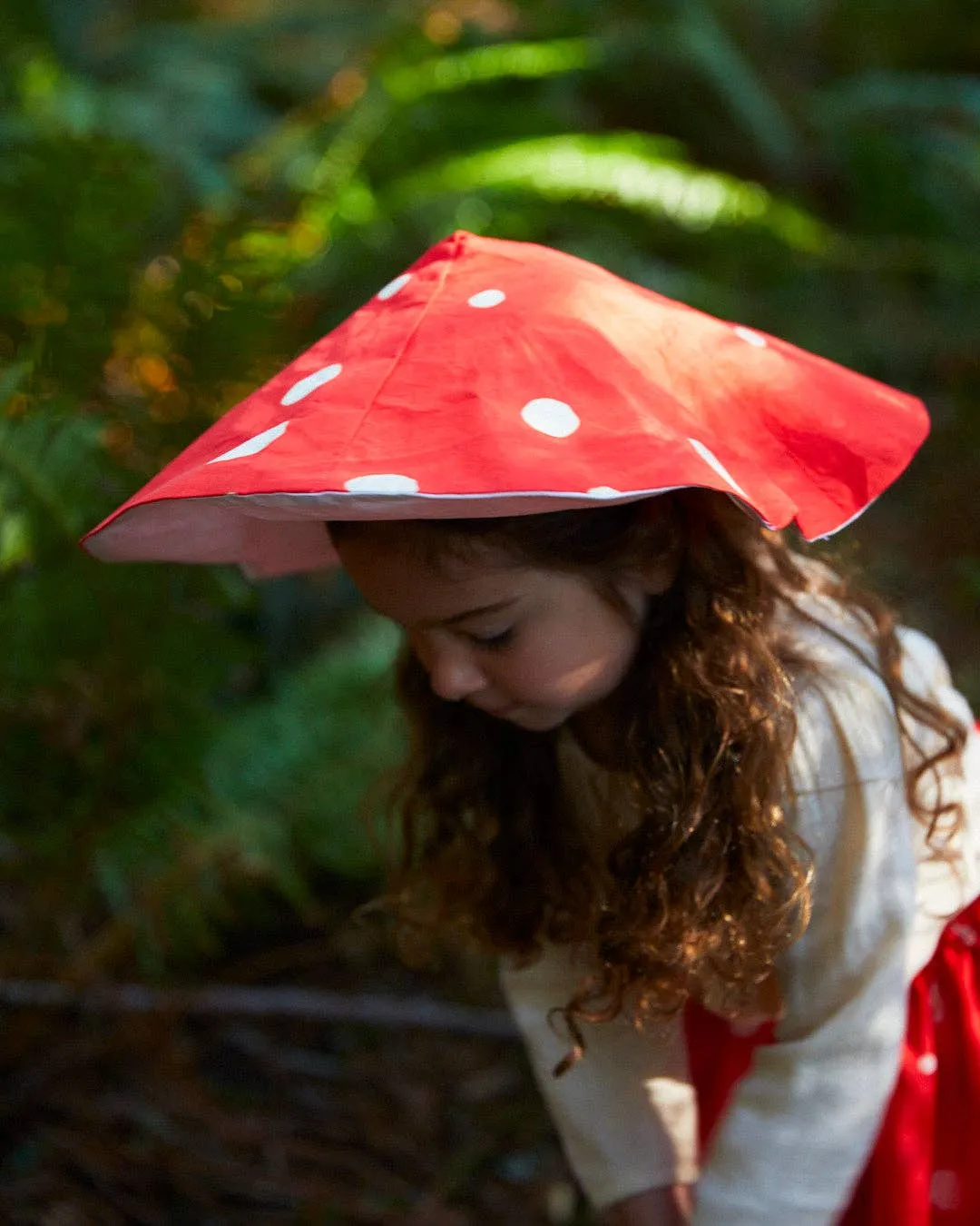 Silk Mushroom Hat