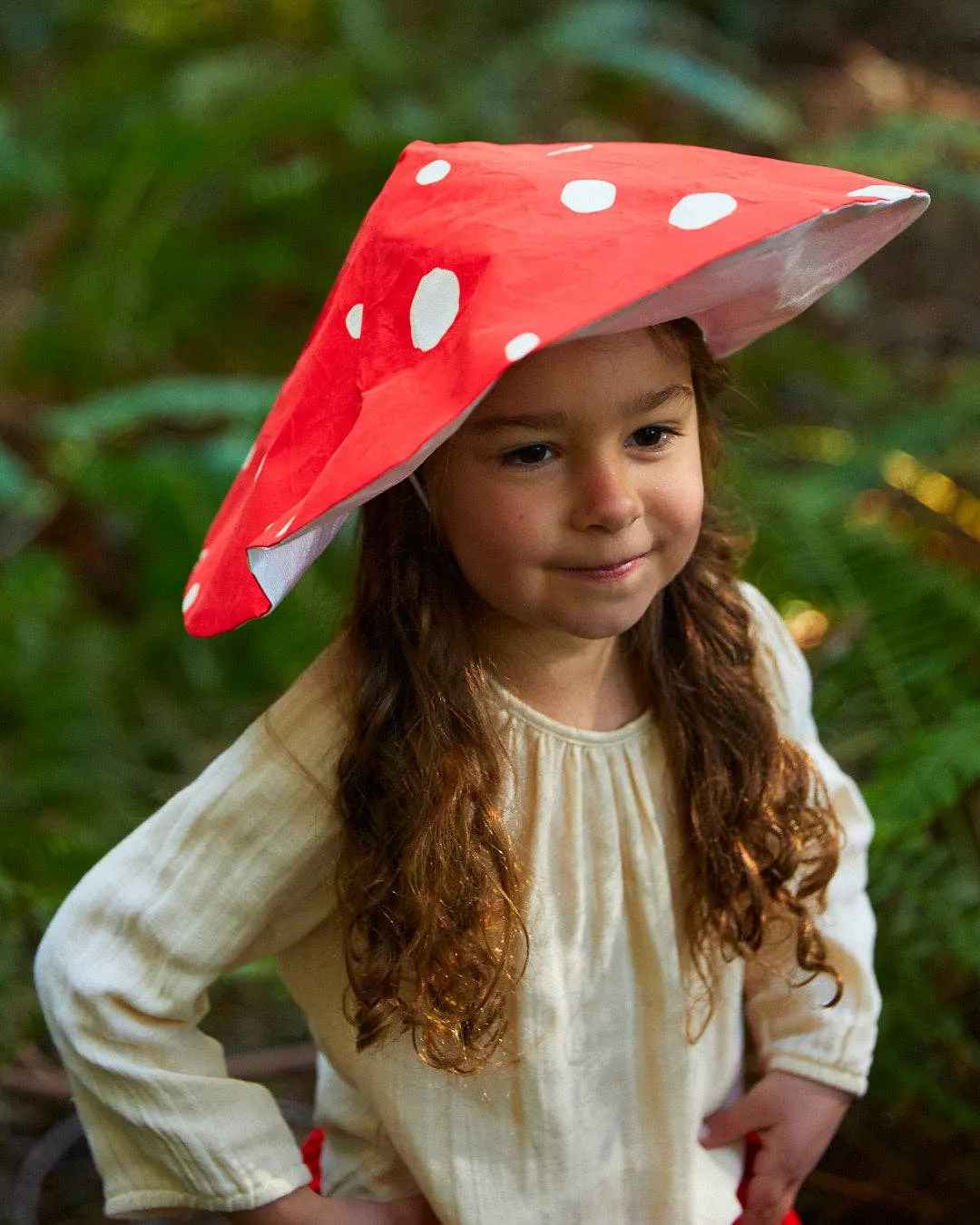 Silk Mushroom Hat