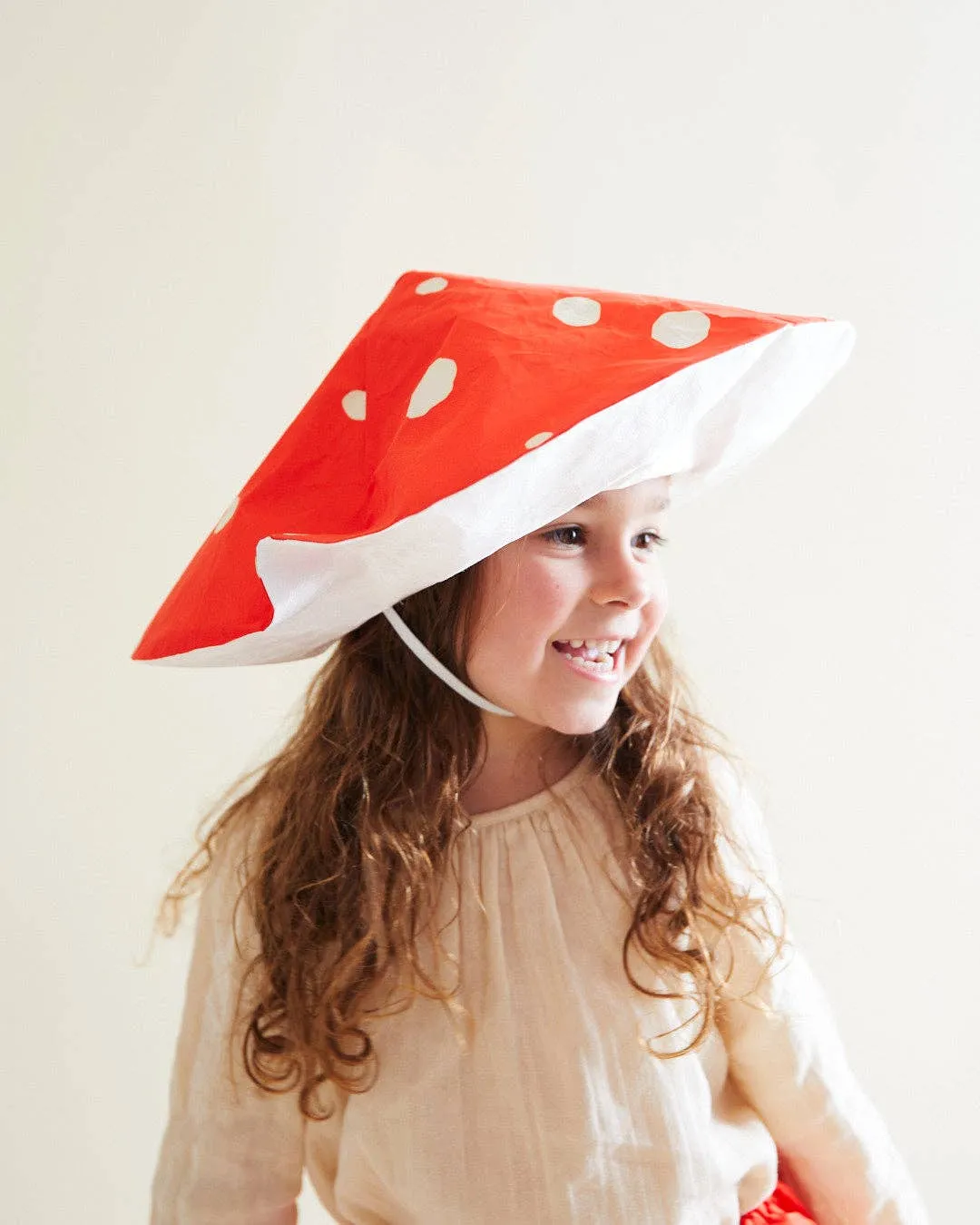 Silk Mushroom Hat