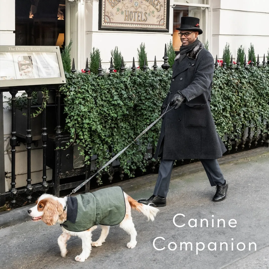 Waxed Cotton Dog Coat Medium Large